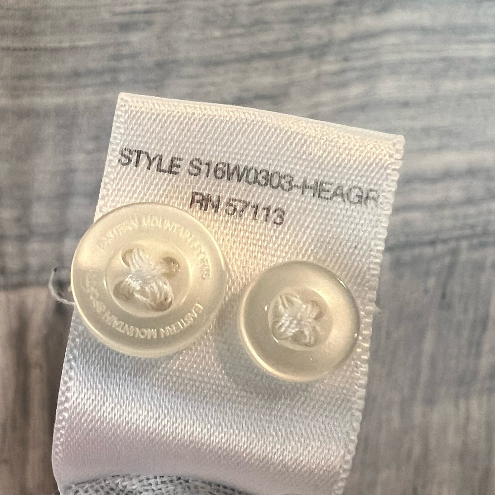 EMS, Light Gray Chambray Button-Up - image 4